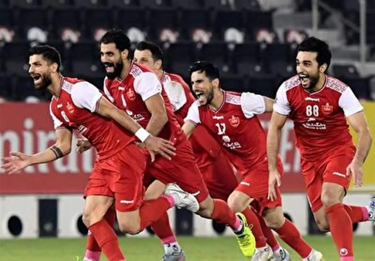 گل اول پرسپولیس به تراکتور+فیلم