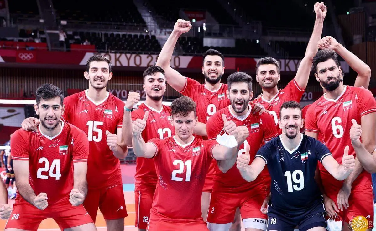پیروزی والیبال ایران مقابل قطر