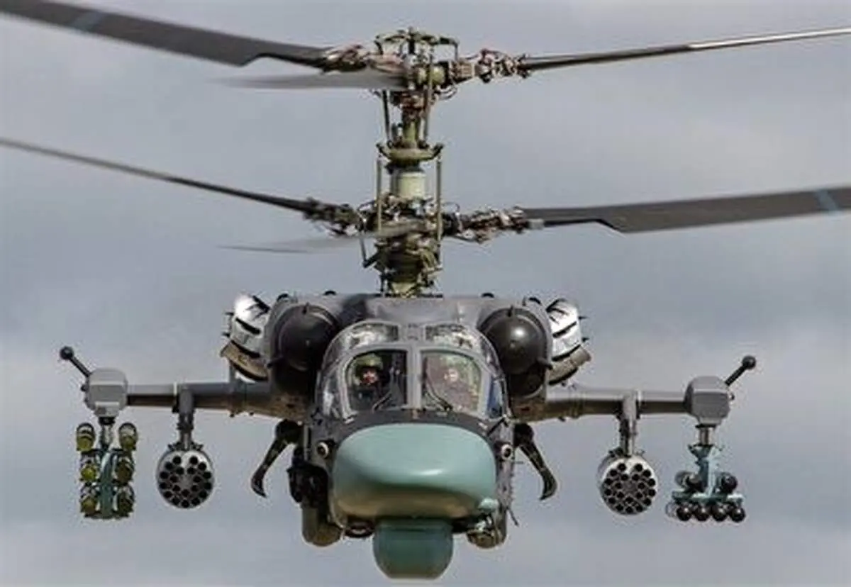 هدف قرارگرفتن هلی کوپتر کاموف روسی توسط نیروهای اوکراین+ فیلم