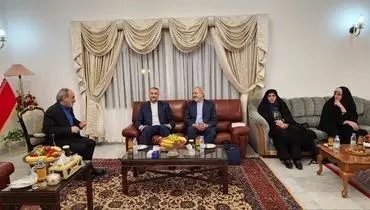 بازدید امیرعبداللهیان از سفارت ایران در ریاض