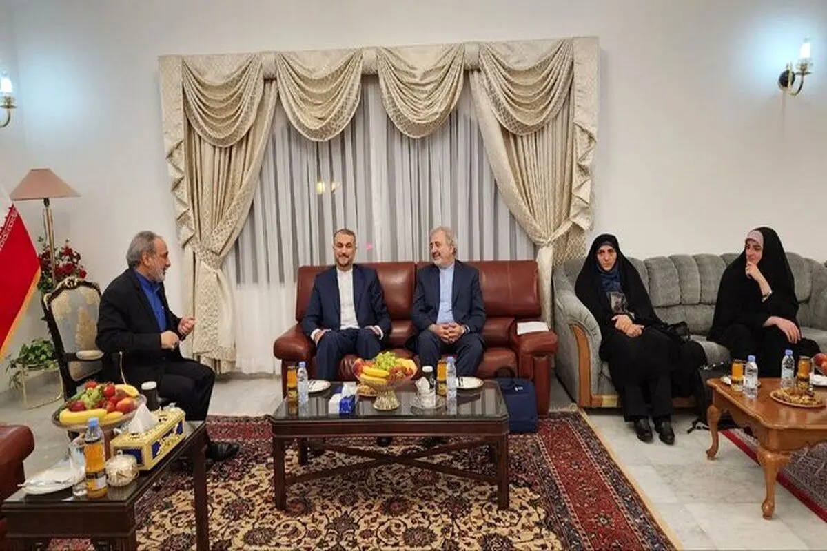 بازدید امیرعبداللهیان از سفارت ایران در ریاض