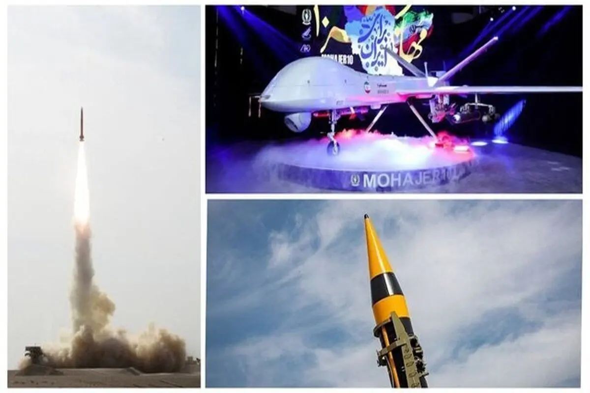 از توسعه چشمگیر صنعت پهپادی ایران تا رونمایی از موشک های راهبردی