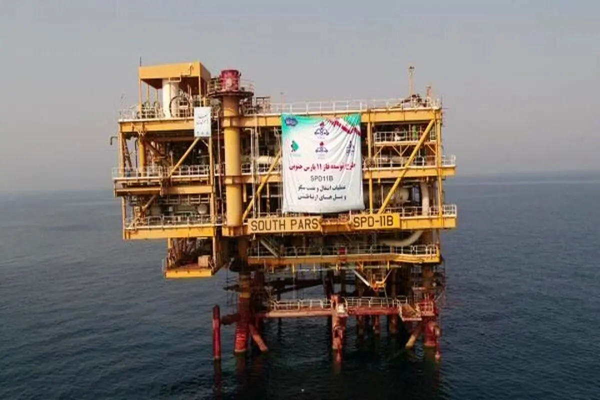 آغاز عملیات تولید گاز از ایرانی‌ترین فاز میدان پارس جنوبی