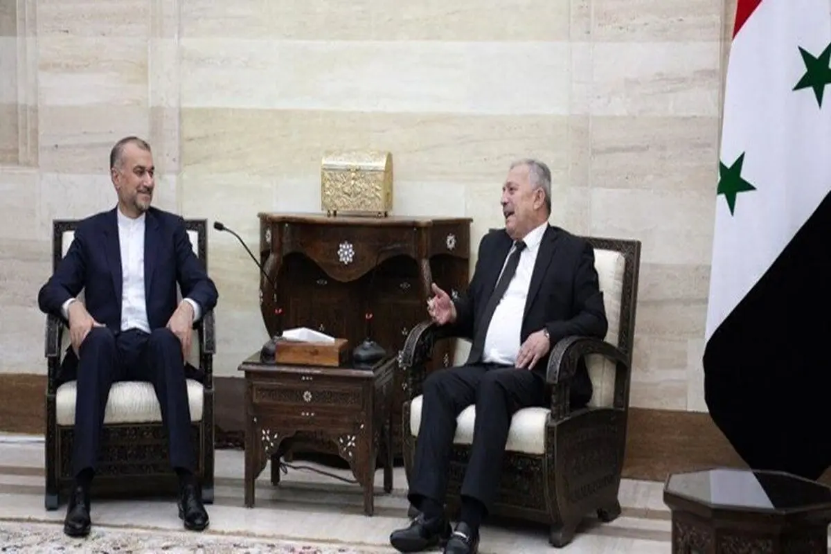 در دیدار امیرعبداللهیان با نخست وزیر سوریه چه گذشت؟