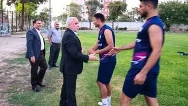 حضور جنجال برانگیز فتح الله زاده در تمرین استقلال!+ عکس