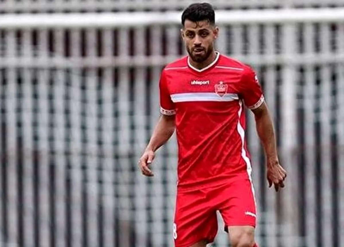 گل اول پرسپولیس به فولاد توسط پورعلی گنجی+ فیلم