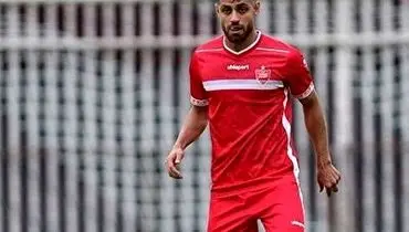 گل اول پرسپولیس به فولاد توسط پورعلی گنجی+ فیلم