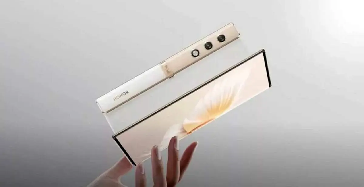 رونمایی آنر از یک گوشی تاشو مفهومی منحصربه‌فرد+ عکس