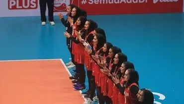 برد تیم ملی والیبال زنان ایران در قهرمانی آسیا