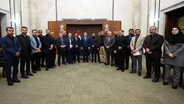 دیدار نخست وزیر عراق با هیاتی از اصحاب رسانه ایران