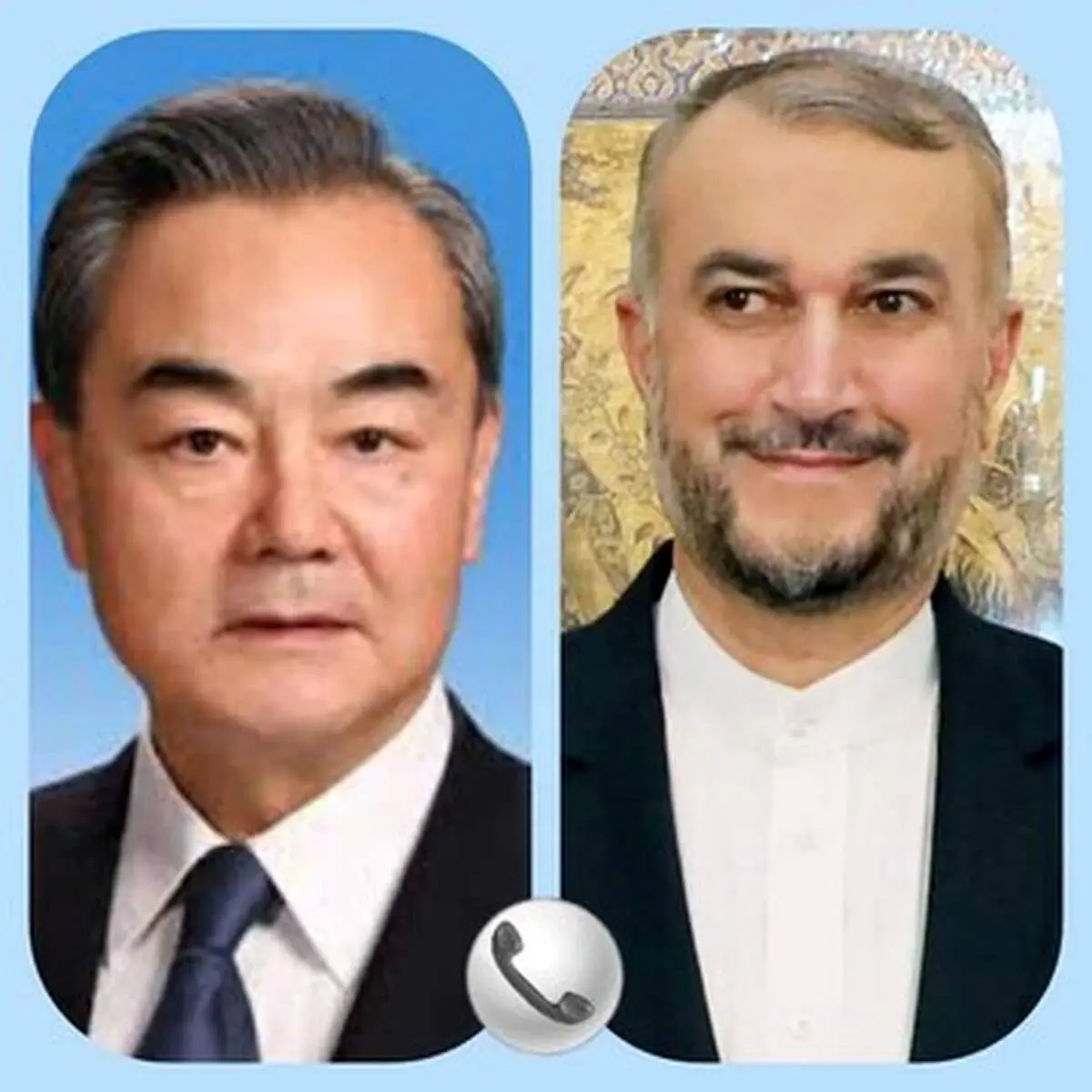 رایزنی تلفنی وزیران امور خارجه ایران و چین