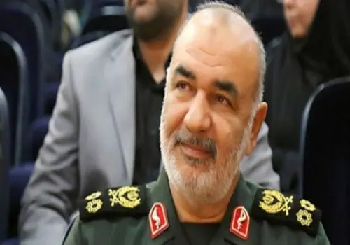 پیام سرلشکر سلامی به وزیر دفاع
