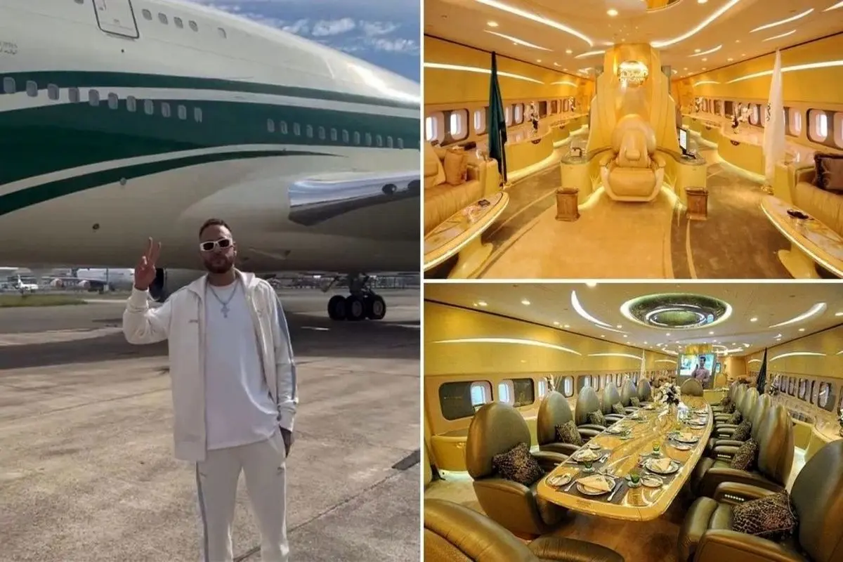 قصر پرنده شاهزاده سعودی که نیمار را از اروپا به عربستان برد +تصاویر