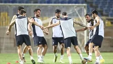 تمرین با نشاط شاگردان یحیی پیش از بازی با ذوب آهن+ عکس