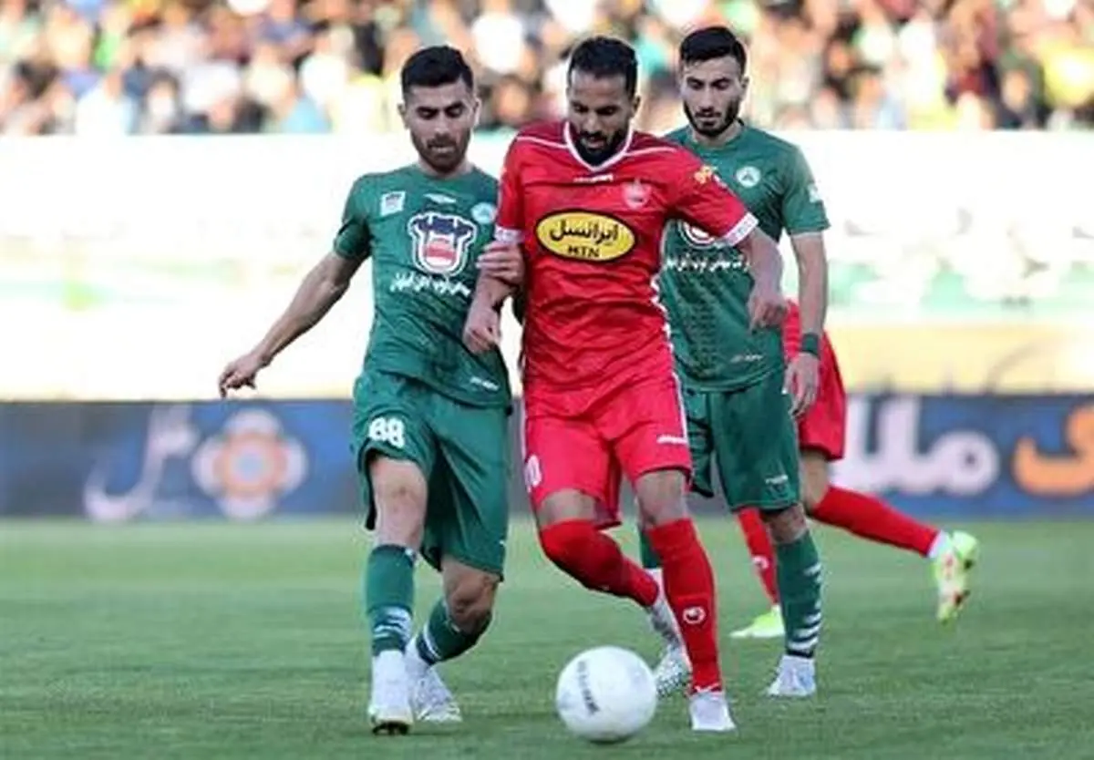 خلاصه بازی پرسپولیس ۱ - ذوب آهن ۱+ فیلم