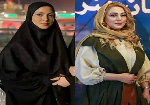 درخشش نیلوفر شهیدی با میکاپ حرفه‌ای در سالن زیبایی خواهر بهاره رهنما