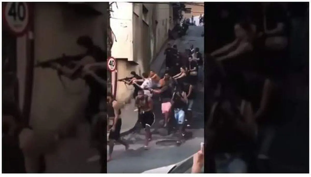 لحظه غافلگیر شدن پلیس در مقابل قاچاقچیان مسلح+ فیلم