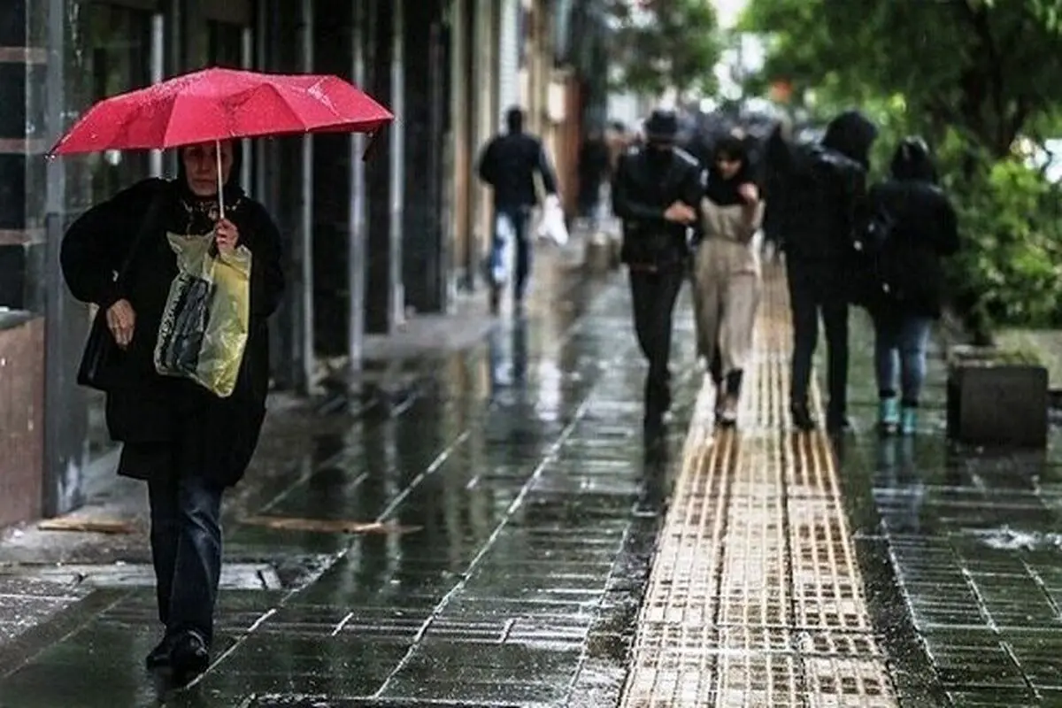 رگبار باران و وزش باد شدید در برخی استان‌ها
