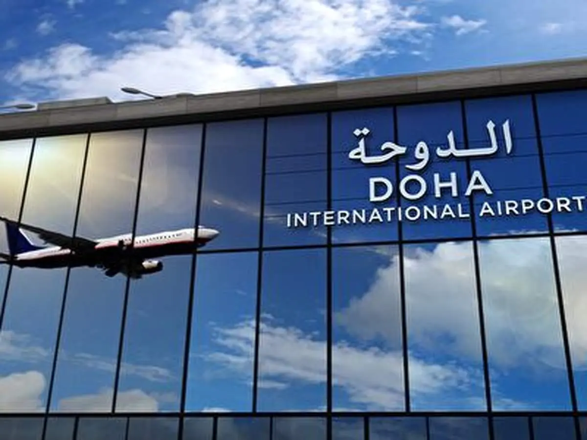 ورود زندانیان آمریکایی آزاد شده به فرودگاه قطر+فیلم