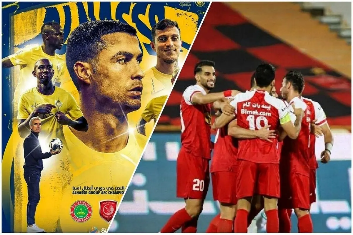 پوستر جالب گل برای بازی امشب پرسپولیس و النصر+ عکس