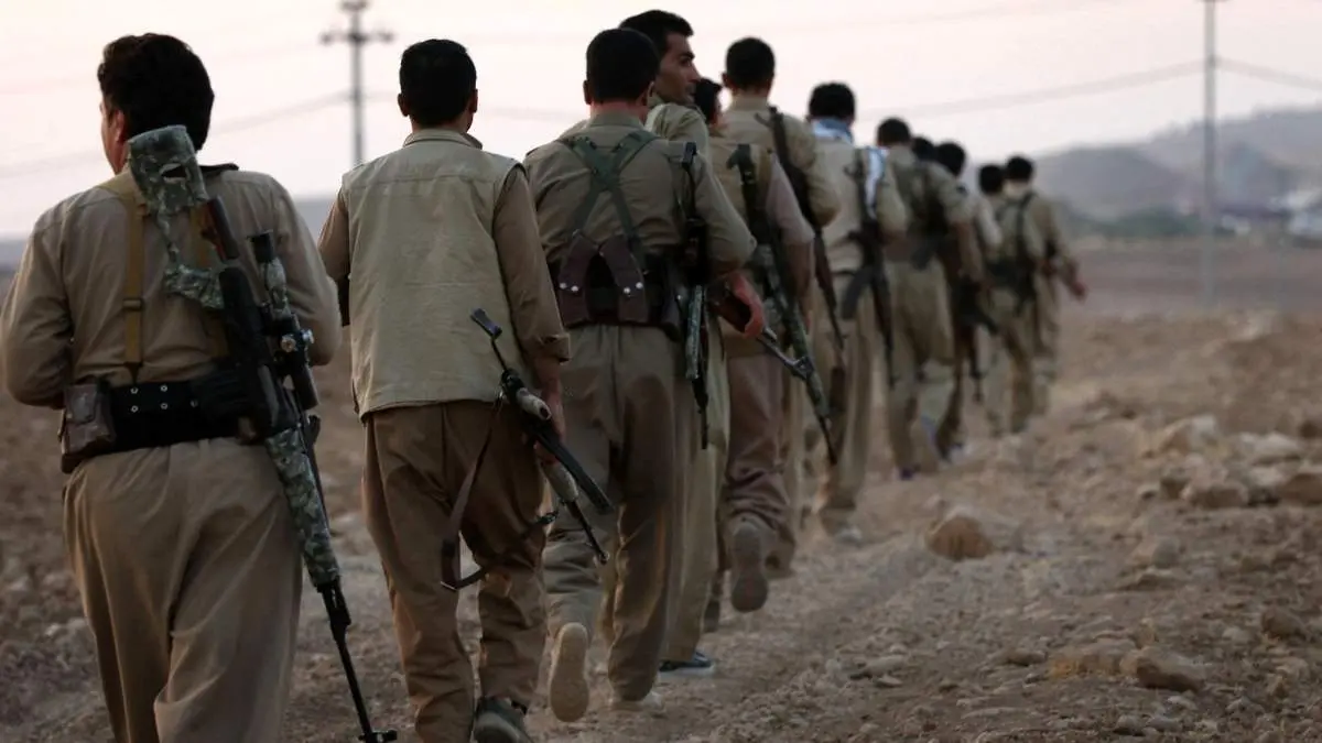 مقر تروریست‌های تجزیه‌طلب در مرزهای عراق و ایران تخلیه شد