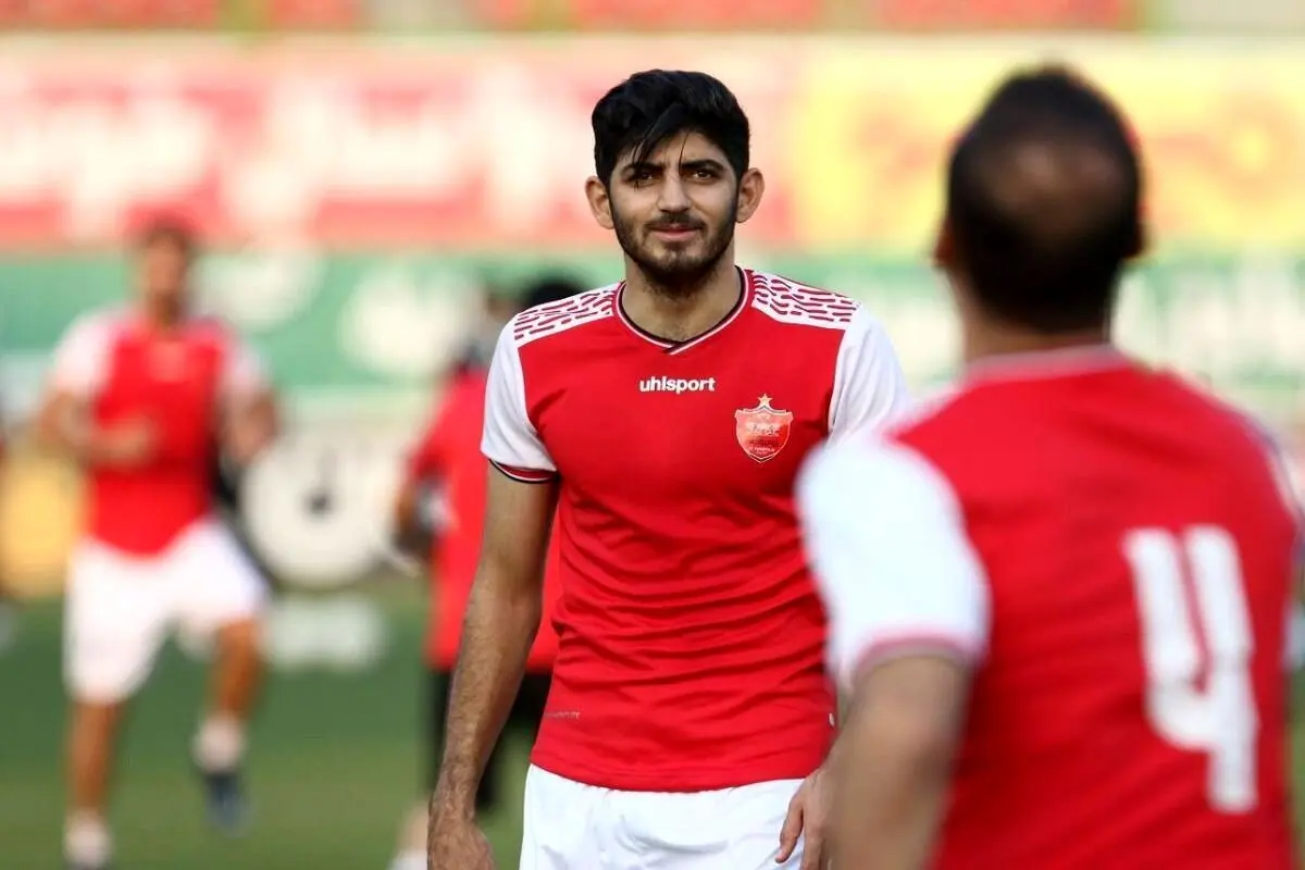 امید اول پرسپولیس اولین مصدوم بازی!