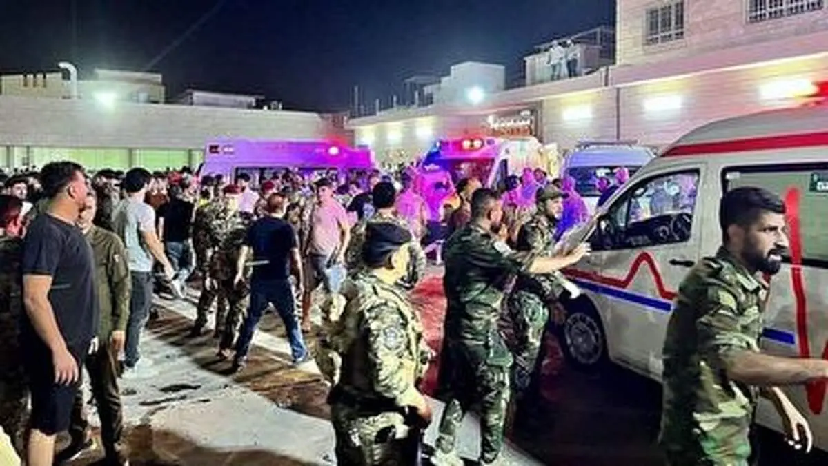باز هم حادثه عروسی وحشتناک در عراق+فیلم