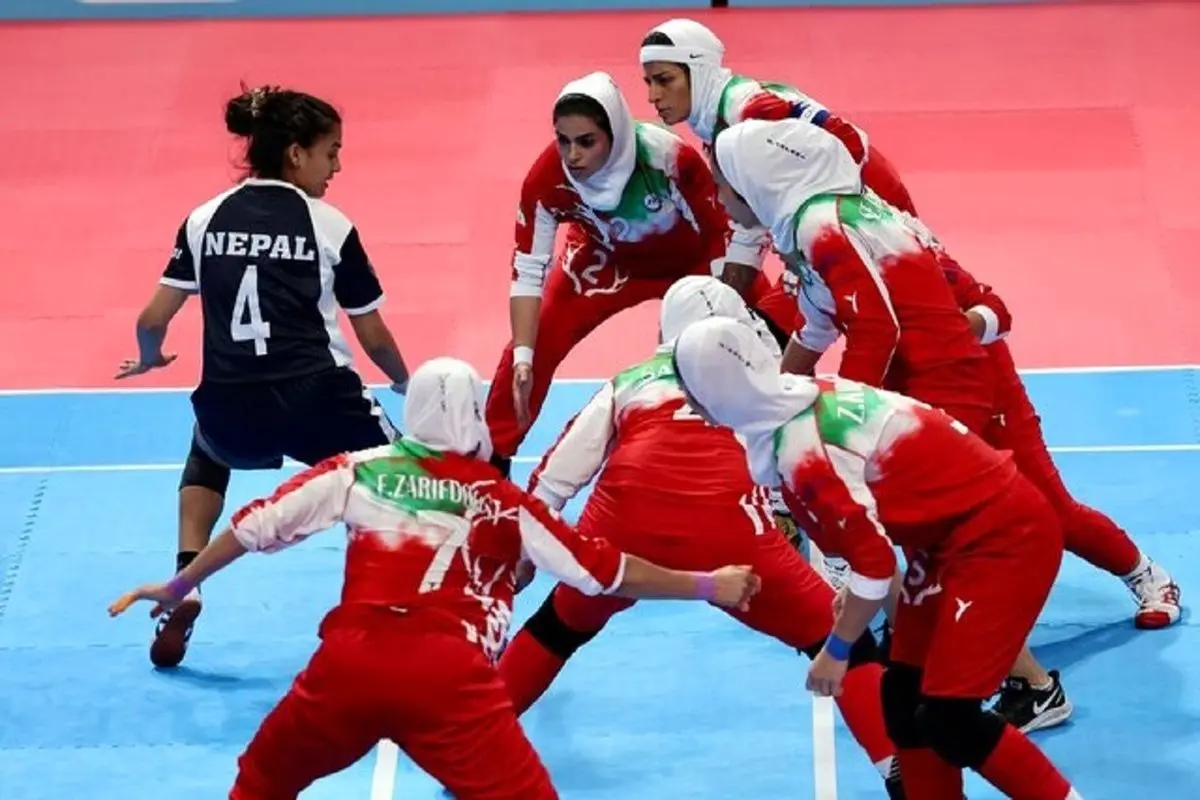 صعود دختران کبدی ایران به نیمهنهایی بازی های آسیایی هانگژو