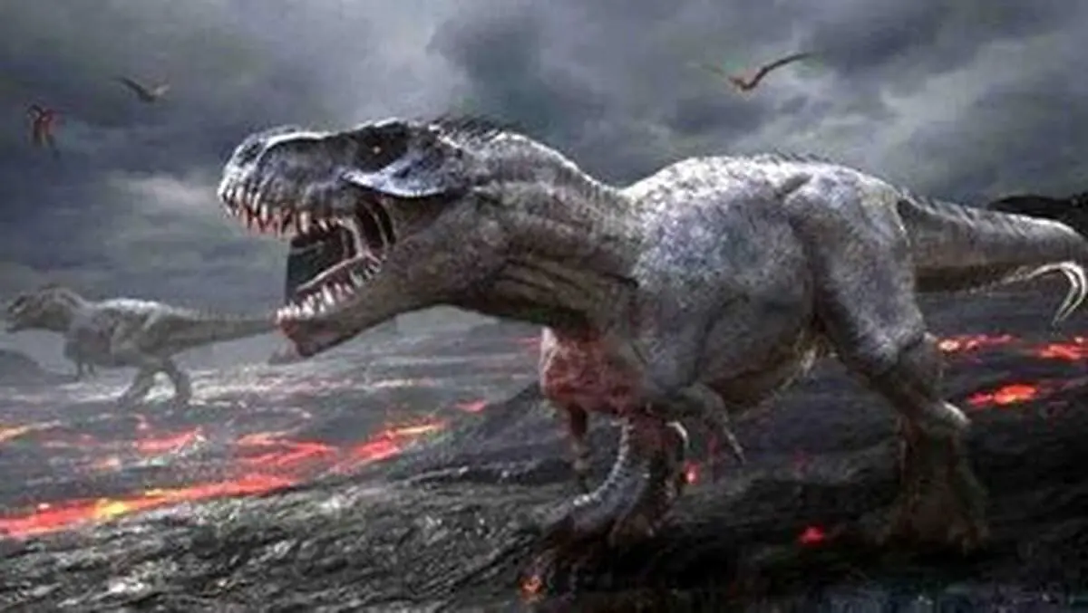 روایتی جدید از عامل اصلی انقراض دایناسورها