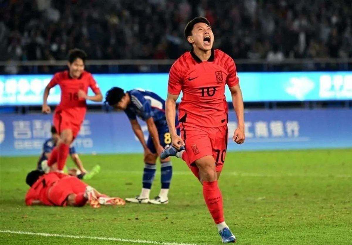 مدال طلای فوتبال هانگژو به کره جنوبی رسید