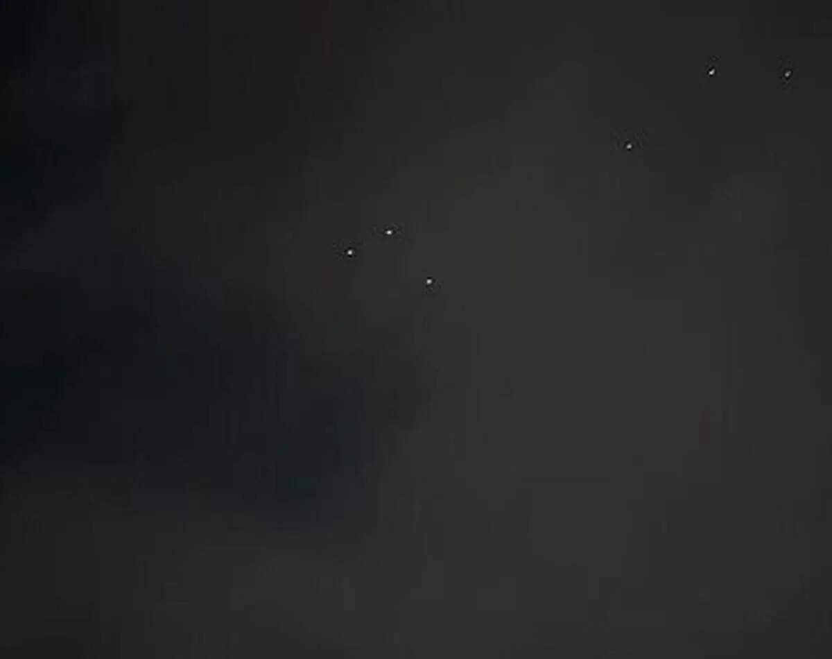 مشاهده نزدیک به ۲۰۰۰ مورد بشقاب پرنده در آسمان این ایالت آمریکا+ عکس