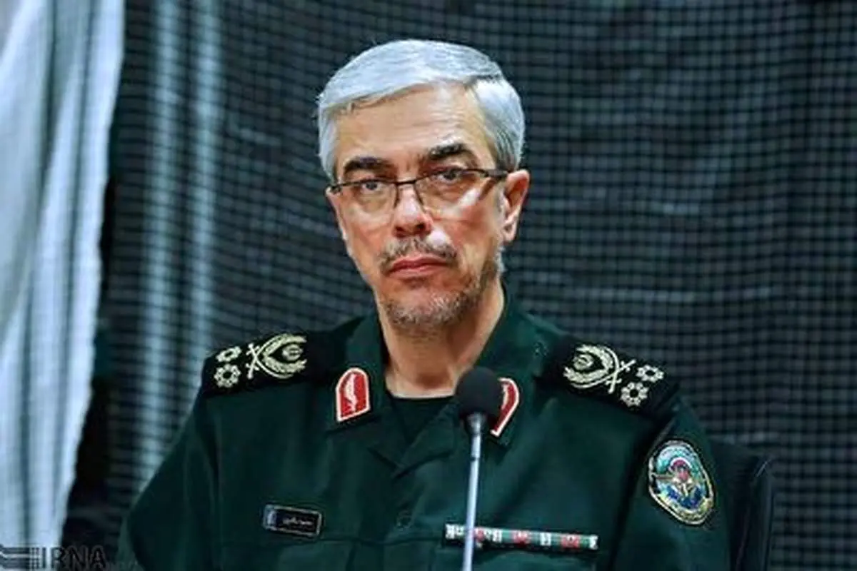 سرلشکر باقری: تروریست‌ها از مرز ایران فاصله گرفته‌اند+فیلم