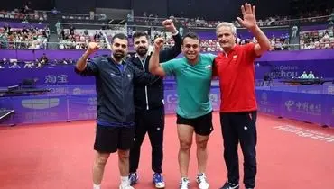 شگفتی آفرینی تنیس روی میز ایران مقابل تیم دوم جهان؛ مدال برنز قطعی شد