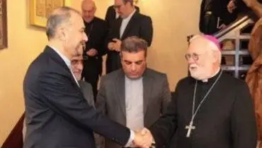 دیدار امیرعبداللهیان با وزیر خارجه واتیکان