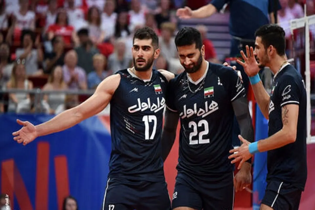 تیم ملی والیبال ایران طلا را از میزبان ربود