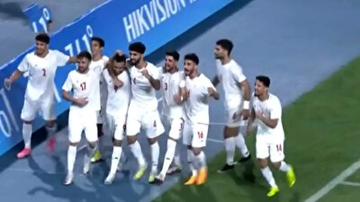 گل اول امید ایران به تایلند توسط ارسلان مطهری دقیقه ۱۴