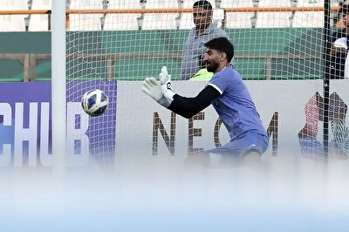 تصویری جدید از ورود توپ گلگهر به داخل دروازه پرسپولیس+ فیلم