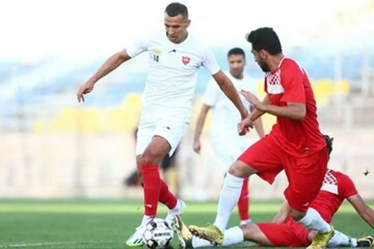 درخشش نبیل باهویی در بازی دوستانه پرسپولیس