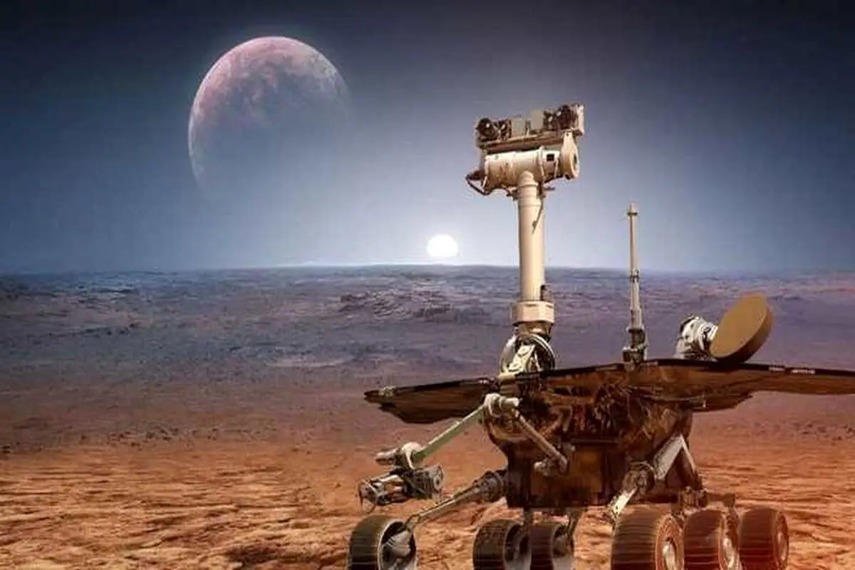 مریخ نورد ناسا به «نقطه جورابی» می رود!+ عکس