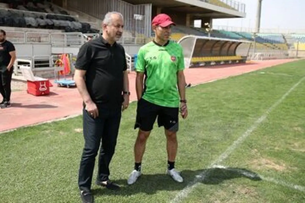 حضور نماینده گل محمدی در باشگاه پرسپولیس