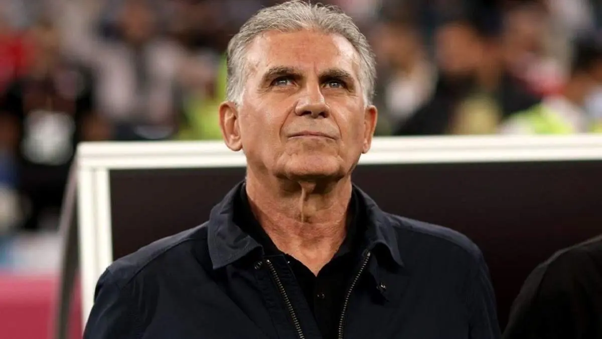 کُری خوانی کارلوس کی‌روش قبل از رویارویی با تیم ملی ایران+ عکس