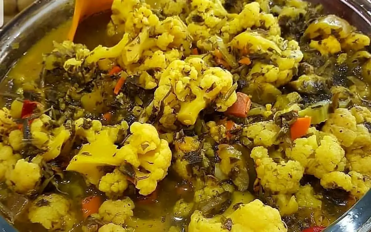 طرز تهیه ترشی هفت بیجار خوشمزه و مجلسی