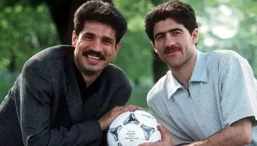 سوپرایز جالب AFC برای علی دایی و کریم باقری+ عکس