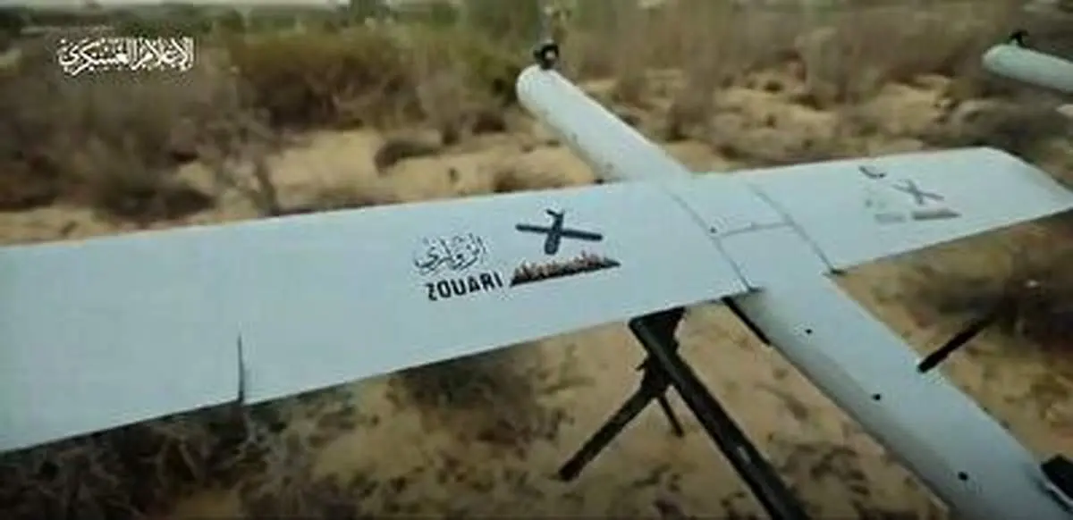 گردان‌های القسام با پهپادهای انتحاری به اسرائیل حمله کردند+فیلم