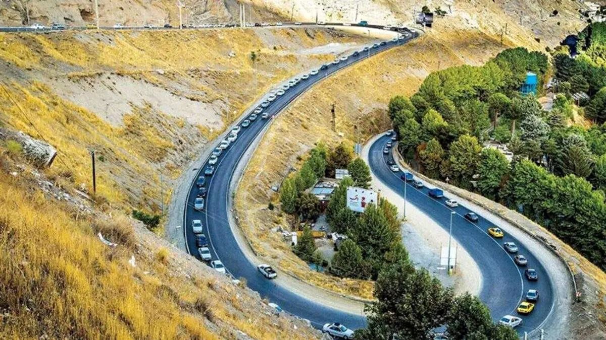 مسدودیت جاده چالوس به مدت یک ماه!