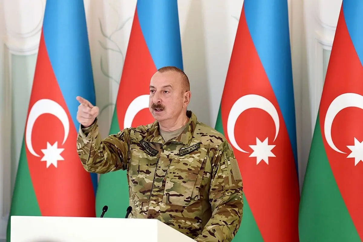خط و نشان علی‌اف برای دشمنان؛ کسی جرات تهدید آذربایجان را ندارد