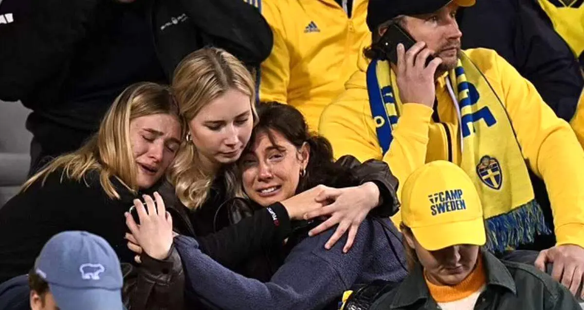 جزئیات کشته شدن دو طرفدار تیم ملی فوتبال سوئد/دیدار سوئد و بلژیک نیمه کاره ماند!+ تصاویر و فیلم