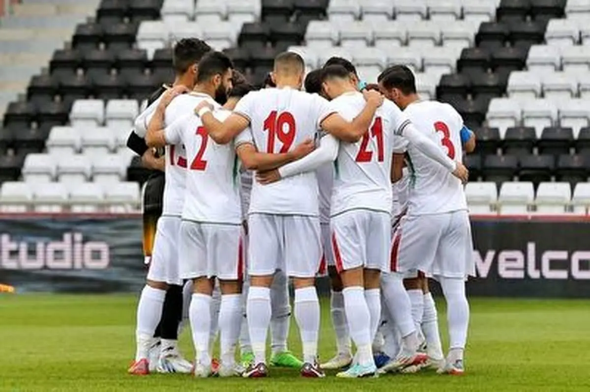 حمایت تیم ملی از مردم فلسطین+فیلم