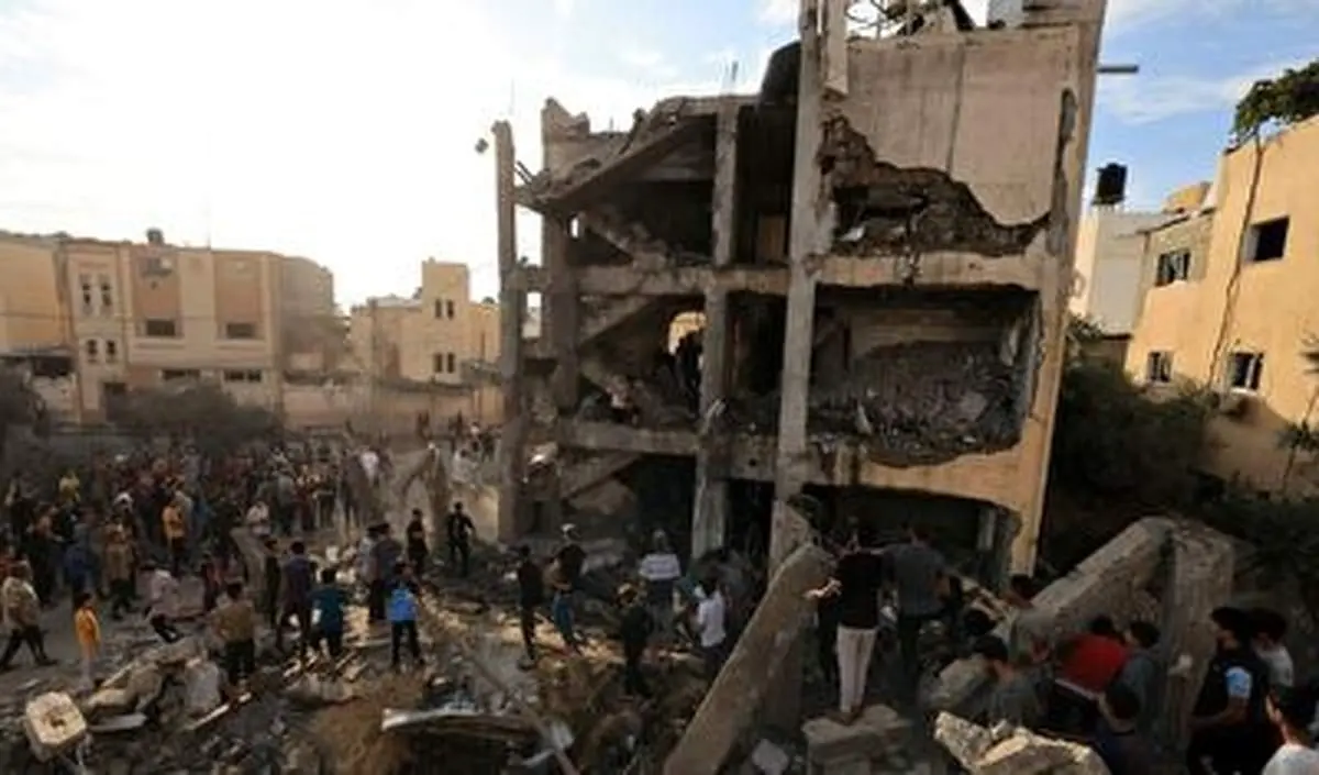 آخرین تصاویر منتشره از بیمارستان الاهلی (المعمدانی)+فیلم