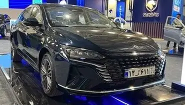 رونمایی از ماشین چینی وارداتی ایران خودرو+ عکس